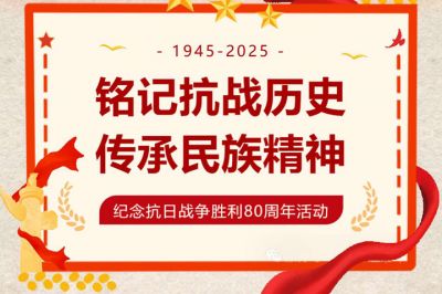 铭记抗战历史，传承民族精神